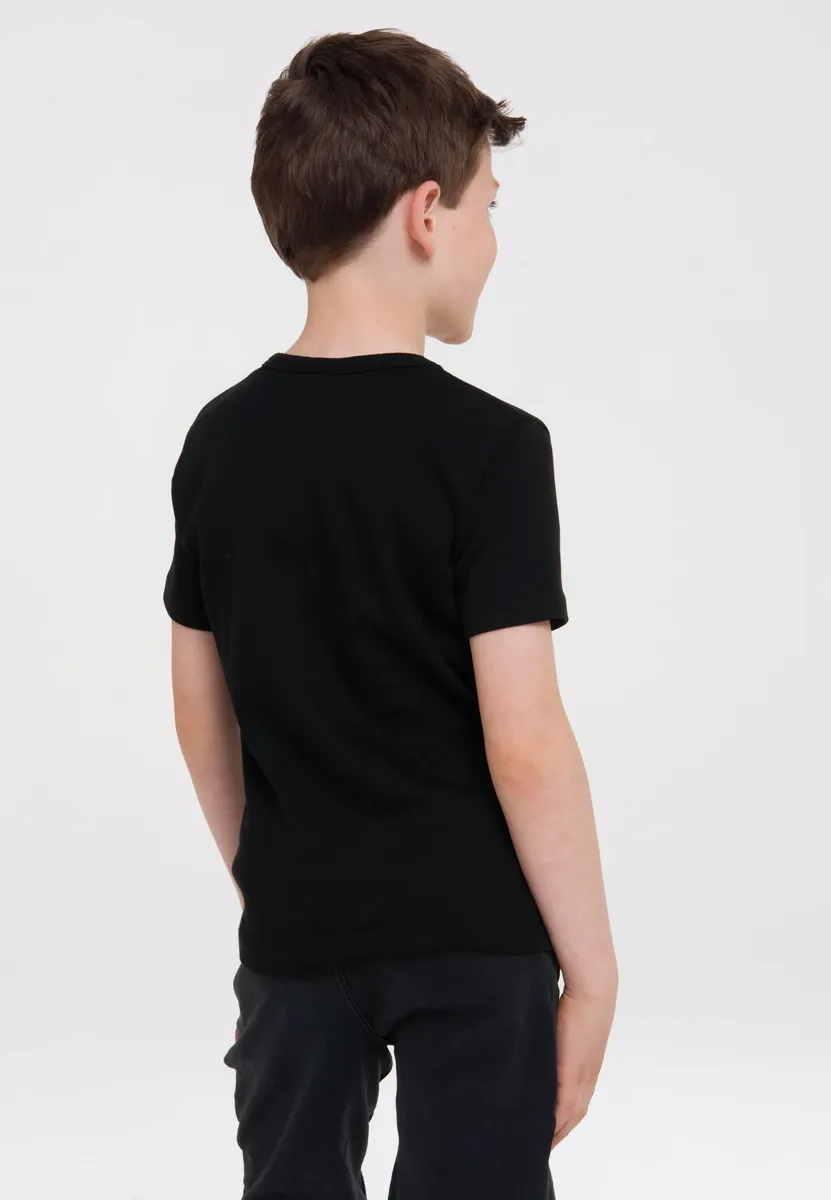 Футболка Logoshirt "Гарри Поттер - Платформа 9 3/4", с лицензионным оригинальным дизайном, черный — фото 4