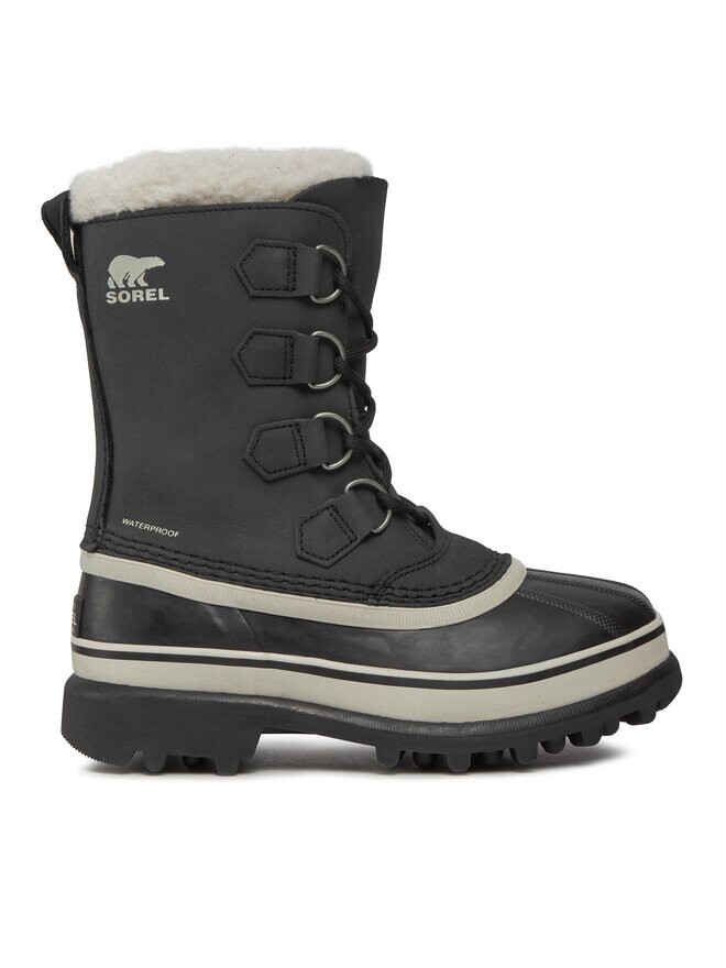 Ботинки женские Sorel зимние с мехом, черный