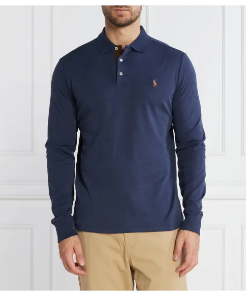 

Футболка поло Slim fit Polo Ralph Lauren, синий