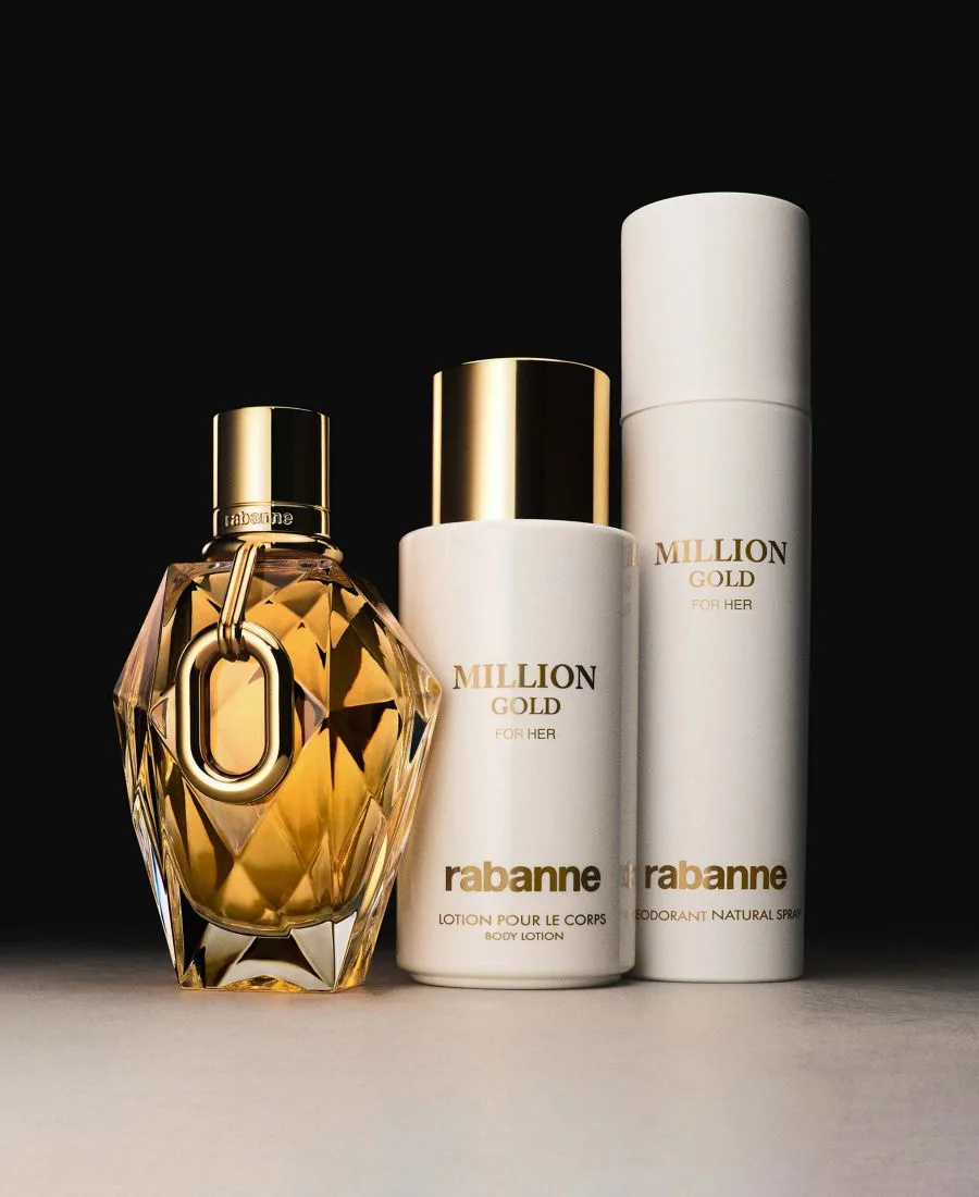 Rabanne Ароматизированный лосьон для тела Million Gold For Her, 6,8 унций — фото 3