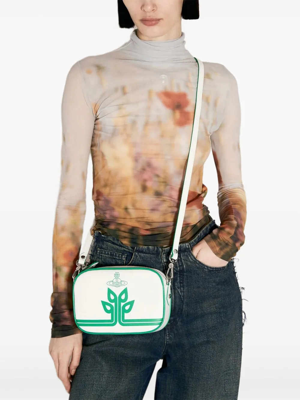 

Сумка через плечо Анна Vivienne Westwood, белый