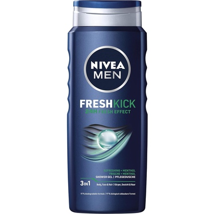 

Nivea Men Fresh Kick Гель для душа 3в1 500мл