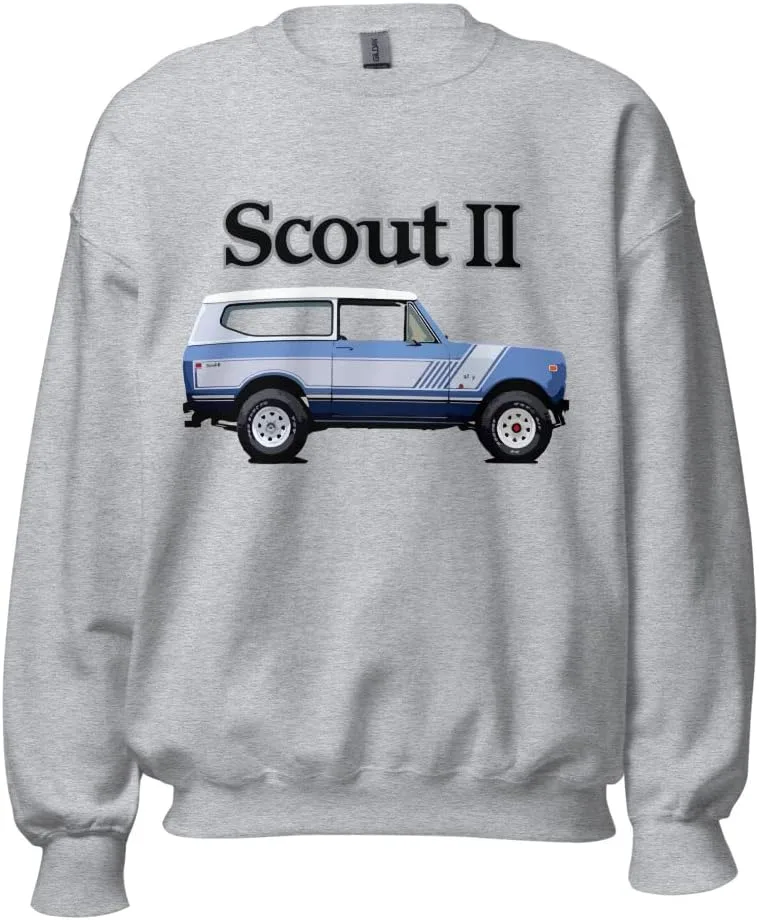 

Свитшот с принтом International Scout II 1974 JG Infinite