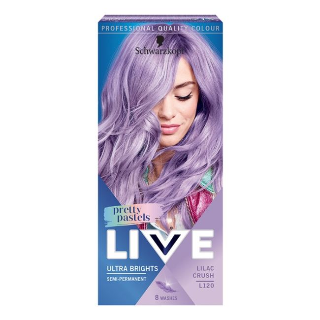 

Живая краска для волос Schwarzkopf, цвет l120 traškus alyvinis
