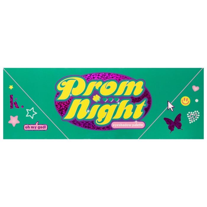 

Тени для век Prom Night Paleta de sombras Krash Kosmetics, Multicolor