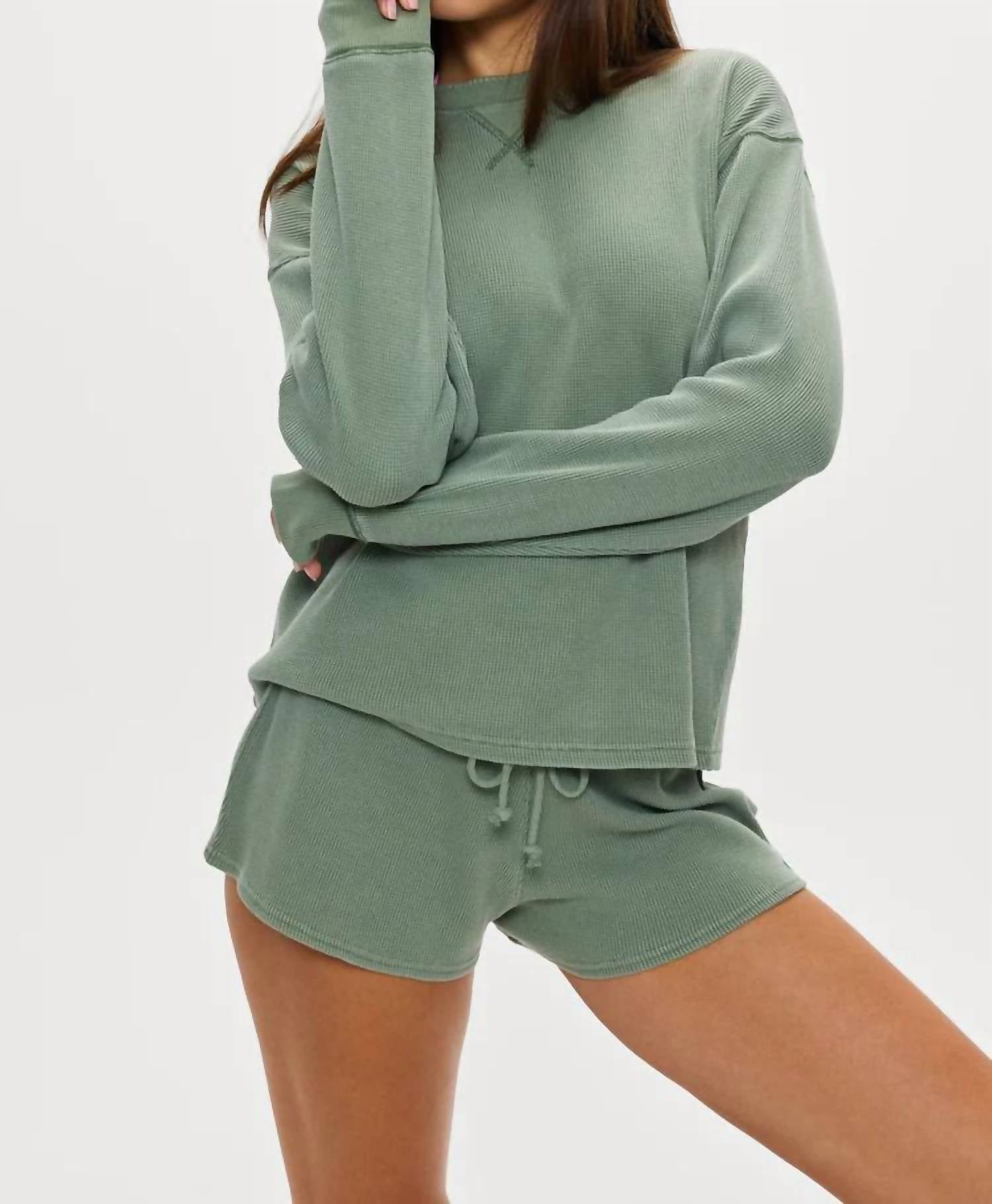 

Терморубашка с длинными рукавами Noah в цвете «Папоротник» Frankies Bikinis, fern