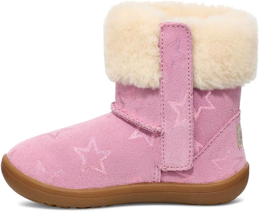 UGG girls T Sammee Iridescent Stars, Dusty Orchid/Pink Iridescent — фото 4