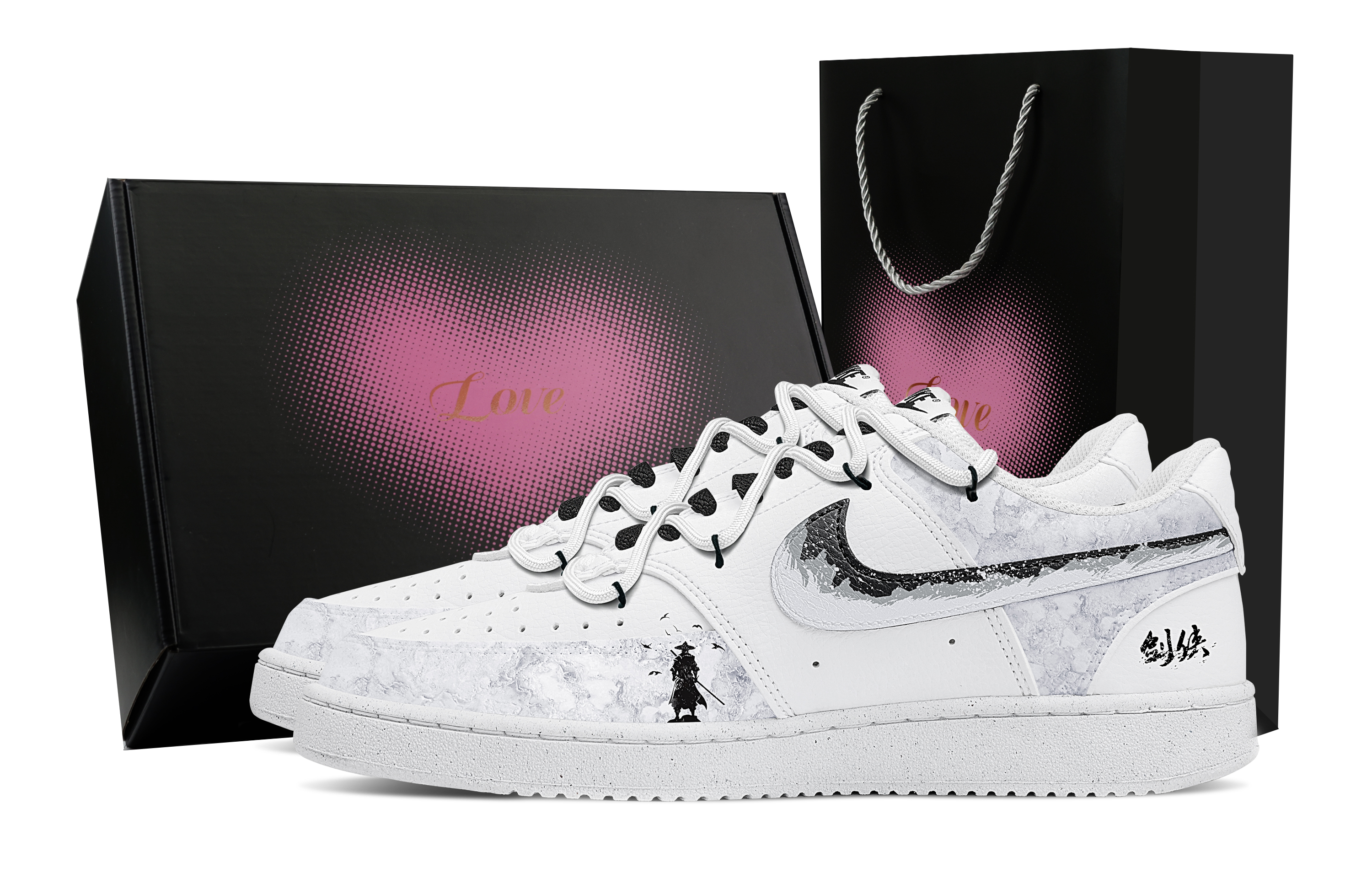 

Nike Кроссовки для скейтбординга Court Vision 1 Low Top, мужские, белые