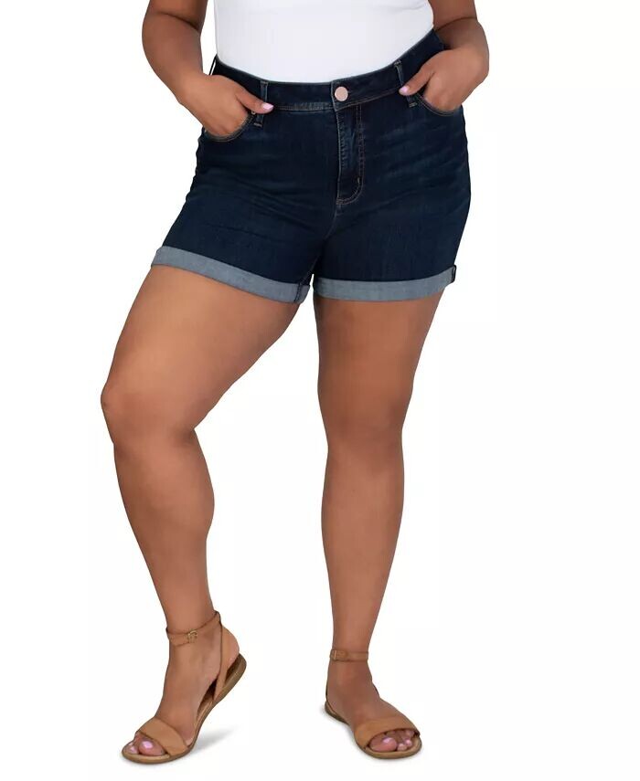 

Шорты Plus Size Booty Shaper 5" Seven7, синий