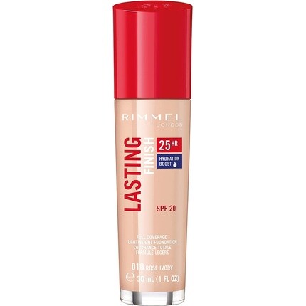 

Rimmel Lasting Finish 25-часовая тональная основа светлый фарфор 30 мл