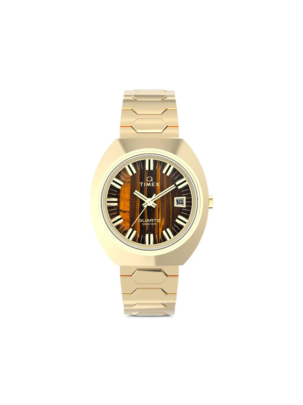 

Наручные часы Q 1972 Time Machine Reissue 39 мм Timex, коричневый