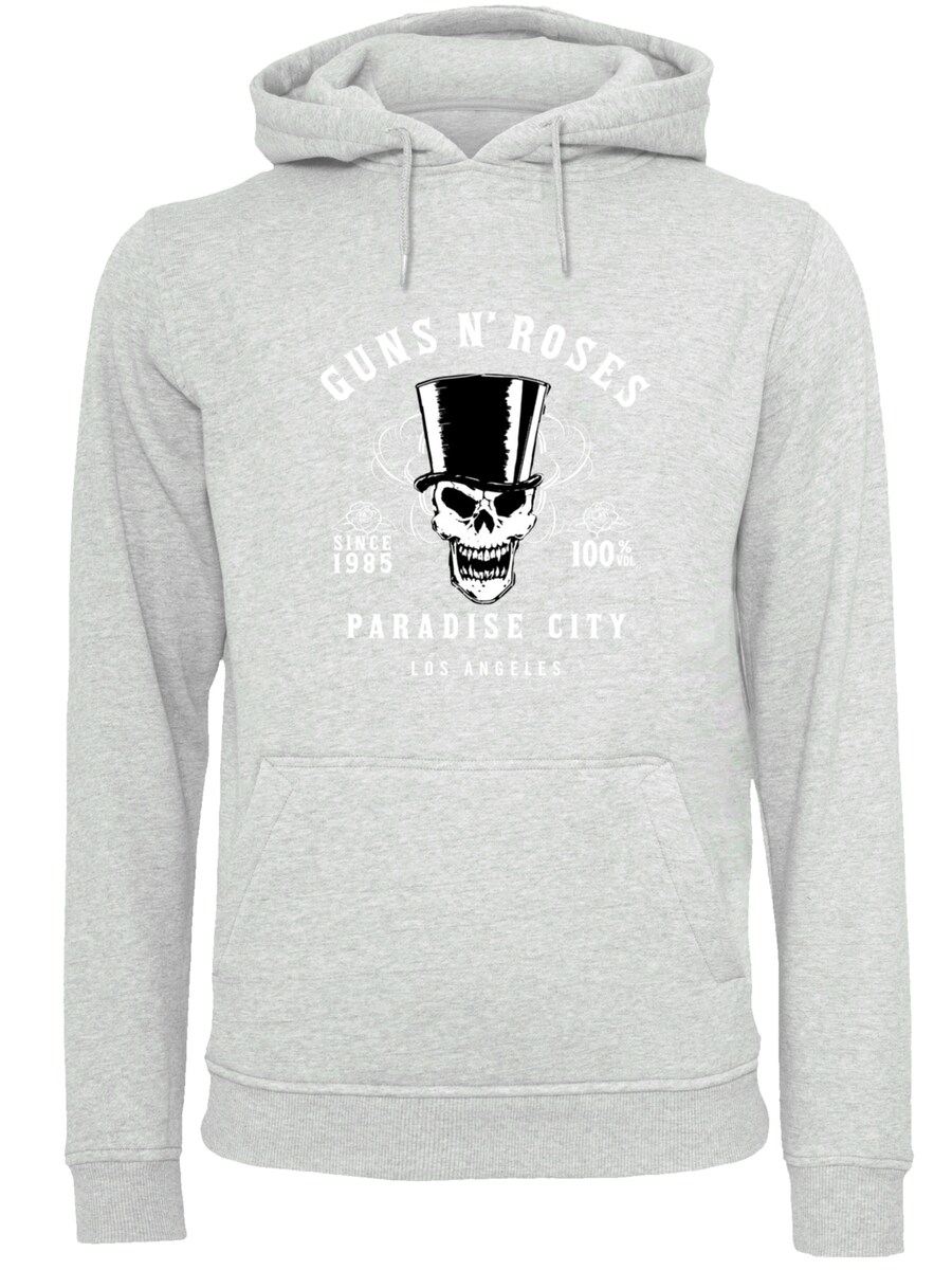 

Толстовка F4NT4STIC GunsnRoses Whiskey Label Rock Band, серый