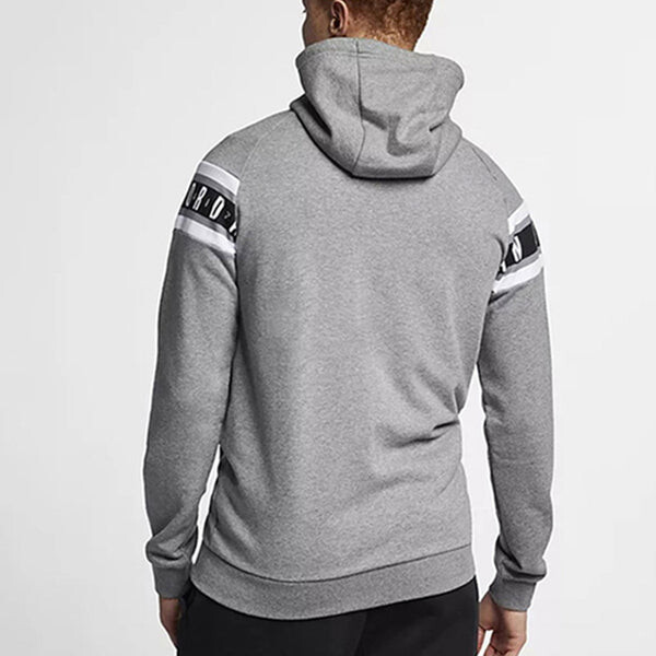Куртка Air Jordan Jumpman hooded Long Sleeves Jacket Gray, серый — фото 4
