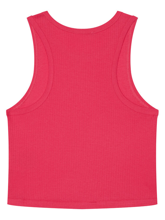 Топ slim fit 31H3CH01F United Colors Of Benetton, розовый — фото 2