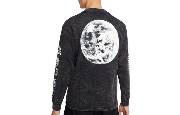 Футболка acg mens long-sleeve top long sleeves black Nike, черный — фото 2