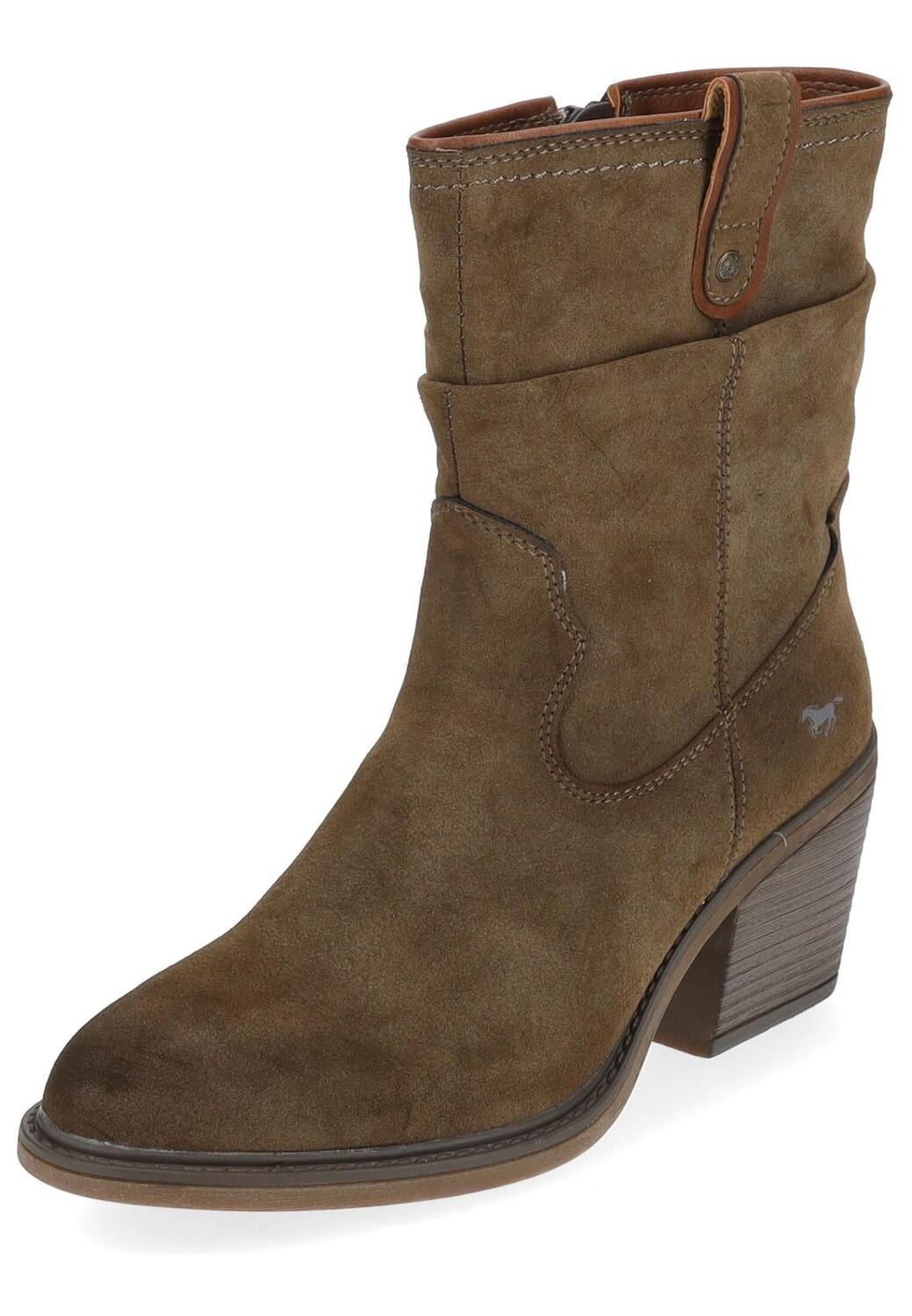 

Ботинки Mustang Stiefelette, цвет Mittelbraun