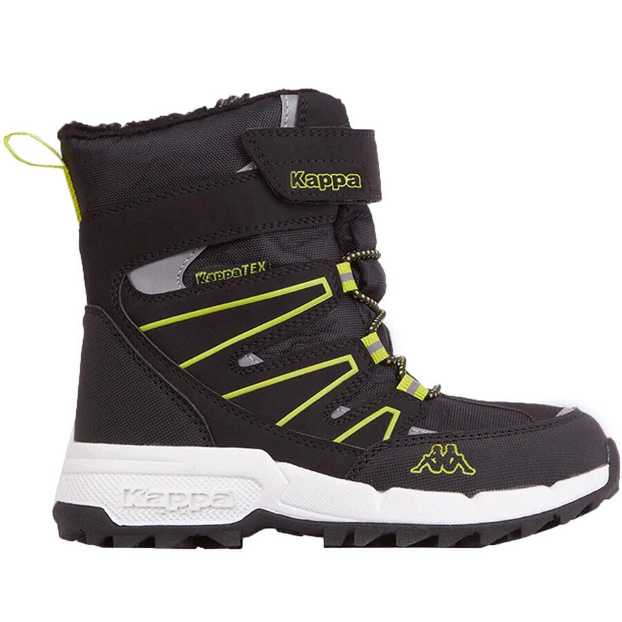 

Ботинки-кроссовки Kappa Unitex, зимние, на подкладке, код 260975K, чёрные