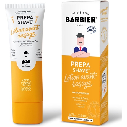 

Крем перед бритьем на влажной или сухой основе 75 мл Monsieur Barbier