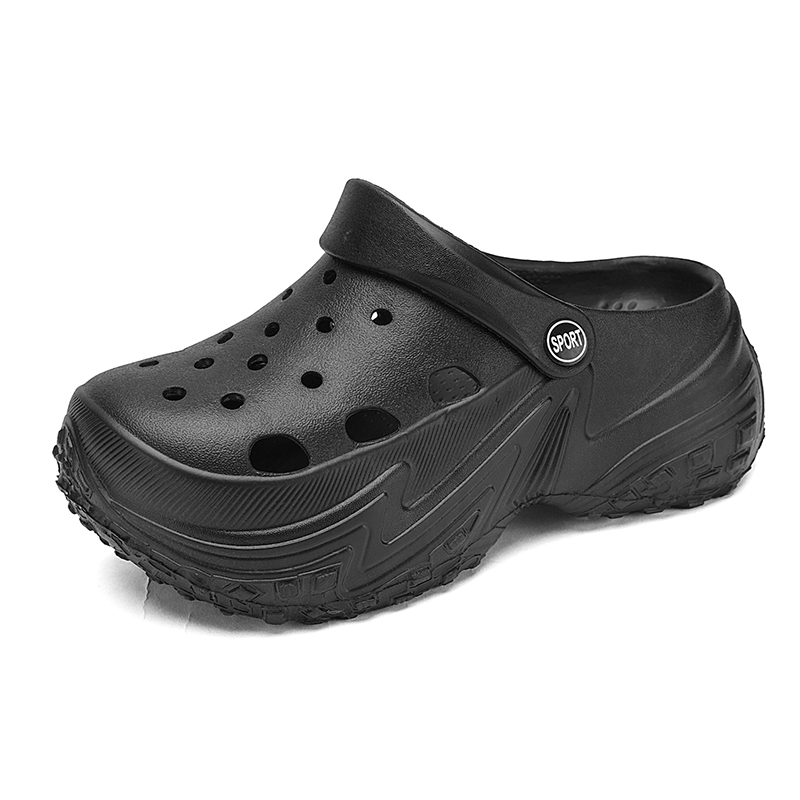 NB CROSS Клоги женские 8095 черные, цвет 8095 Black