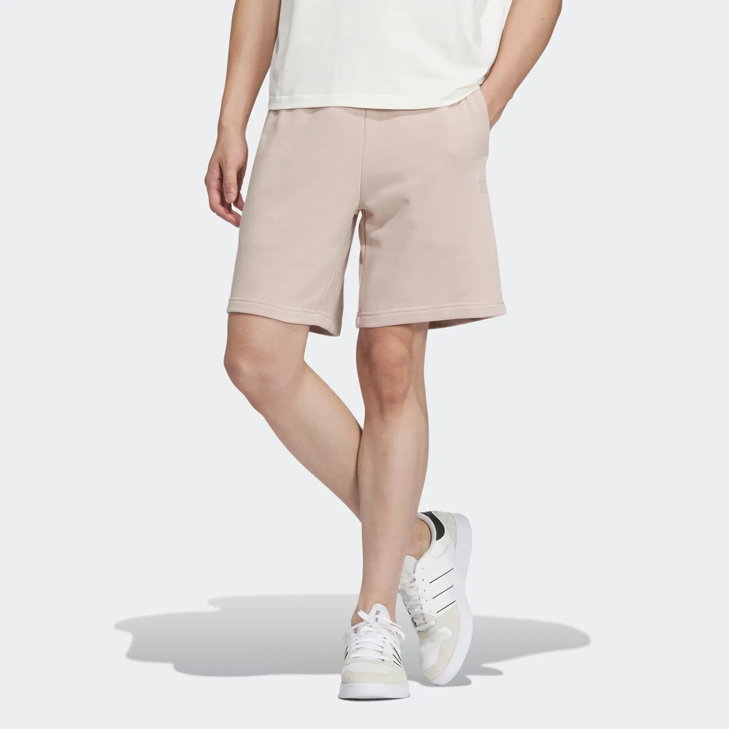 Повседневные шорты унисекс Wonder Taupe Adidas Neo — фото 3