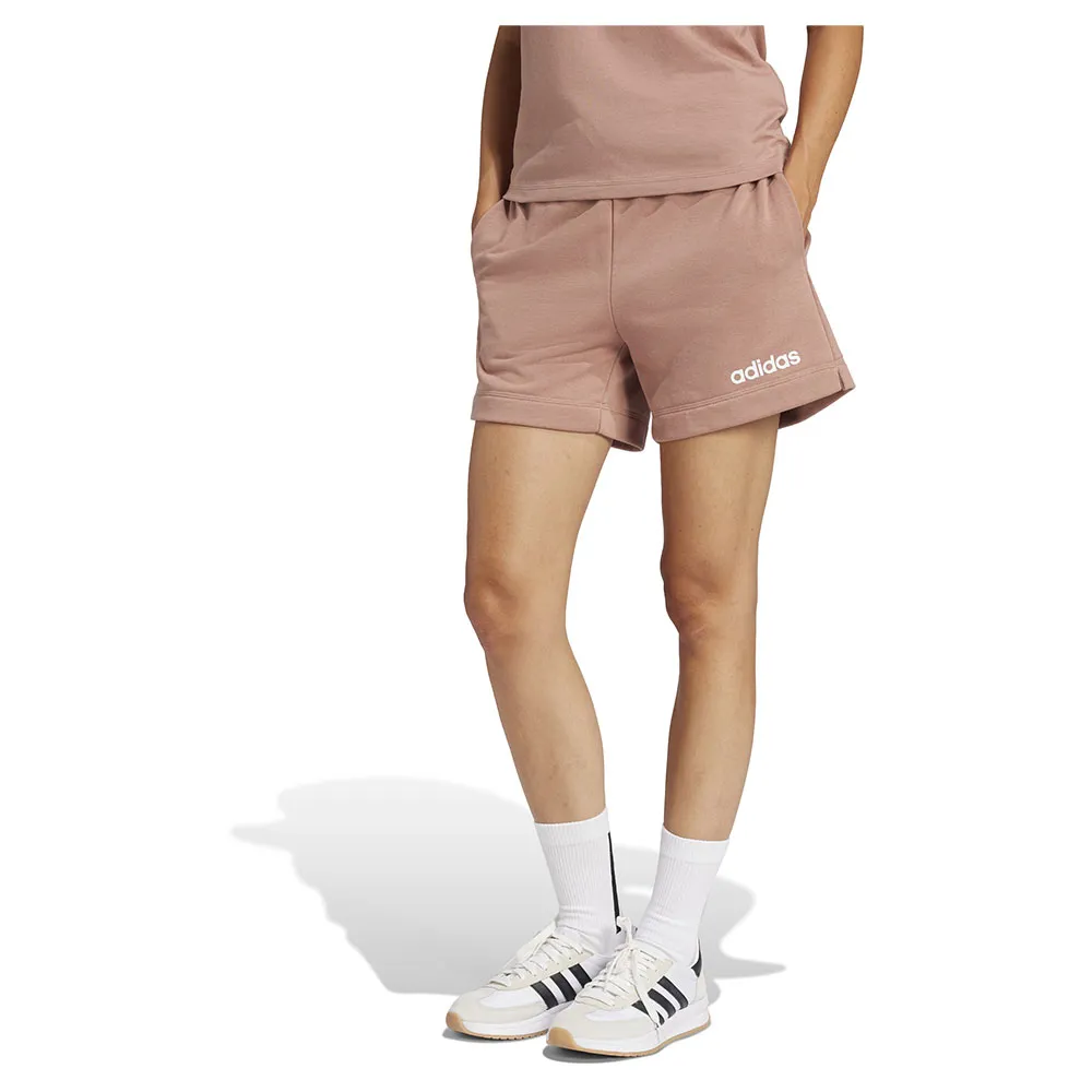

Шорты adidas Essentials Linear French Terry, бежевый