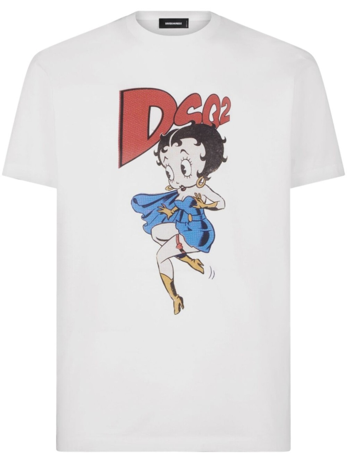 

Dsquared2 футболка с графичным принтом, белый