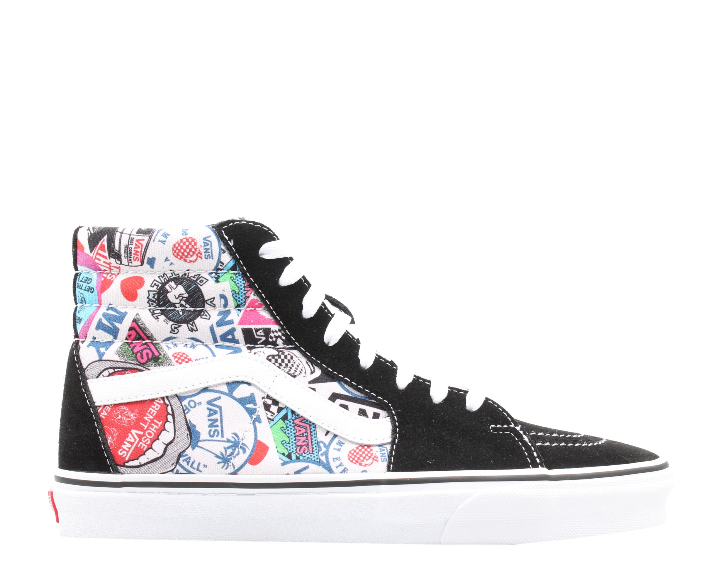 Vans Sk8-Hi Vans Mash Up Stickers/True Classic High Top Sneakers VN0A38GEVG4, красный — фото 2