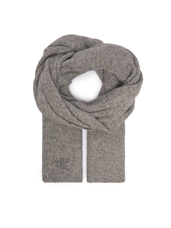 

Шарф Thick Embroidery K60K612664 Calvin Klein, серый
