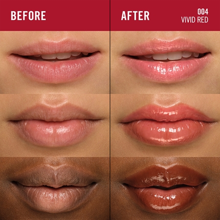 Масло для губ с увлажняющим эффектом Rimmel Oh My Gloss! Lip Oil, 004 Vivid Red 4,5 ml — фото 4