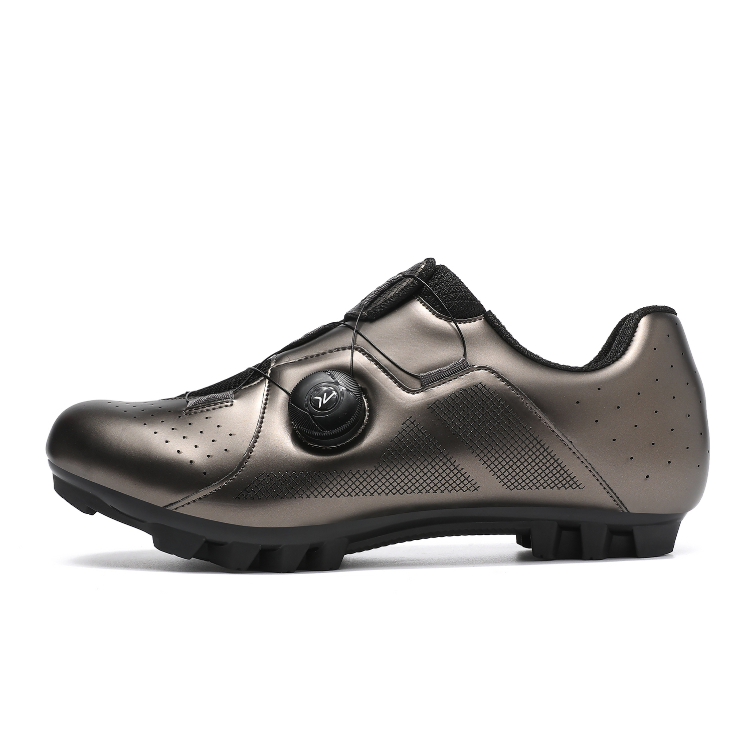 

JYVME Износостойкие легкие дышащие низкие велотуфли унисекс Gunmetal Mountain Cleat, цвет Gunmetal Mountain Cleat
