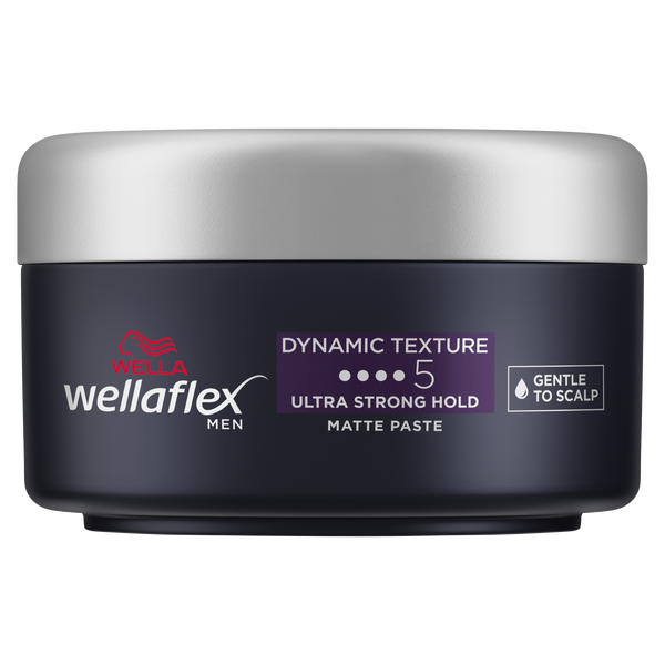 

Матовая паста для укладки волос, 75 мл Wella Flex men dynamic texture matte