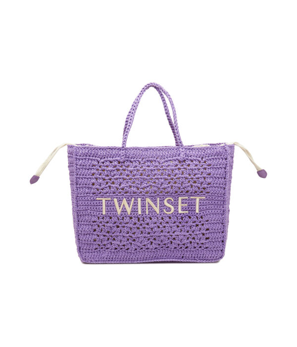 

Сумка пляжная Twin-Set, фиолетовый