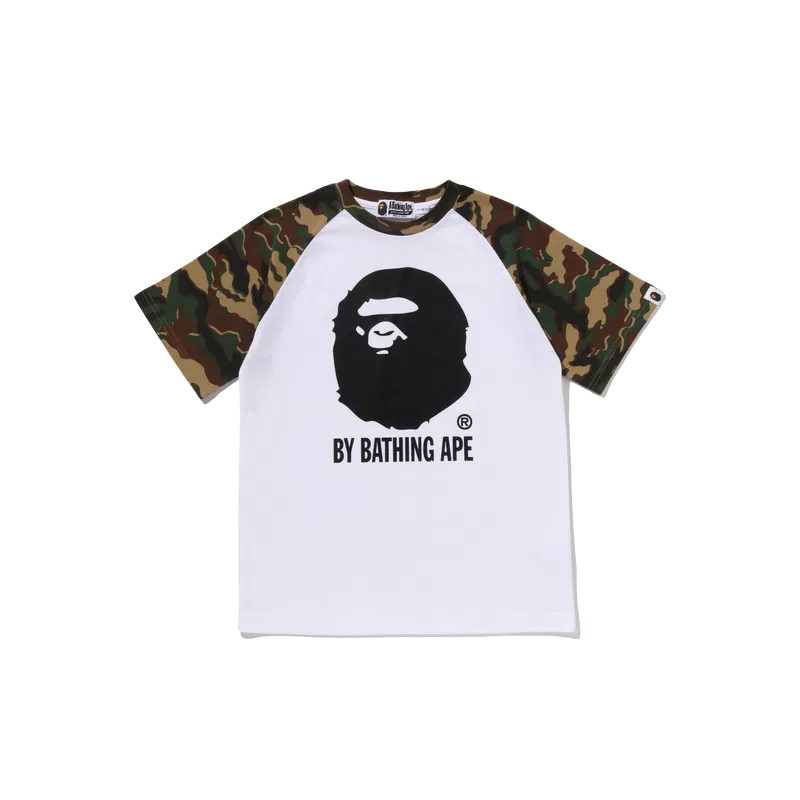 Футболка SS26 для детей 3-7 лет A BATHING APE, White WHX