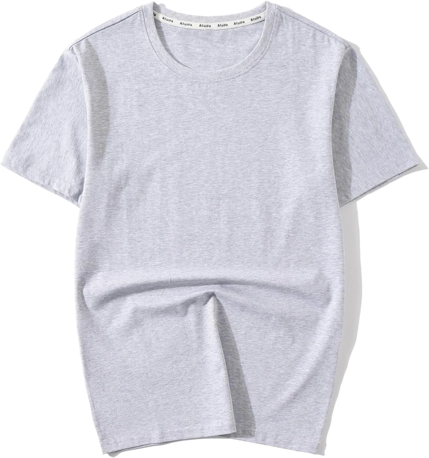 

Футболка мужская белая классическая с коротким рукавом