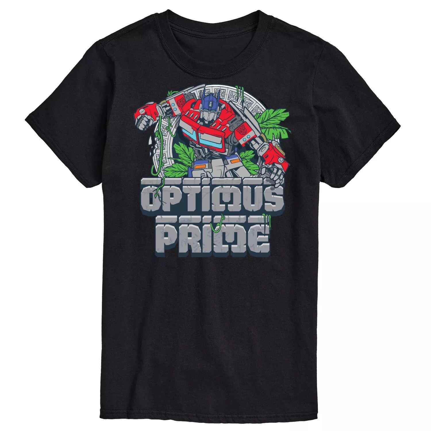 

Футболка Big & Tall Transformers Optimus Prime с графическим рисунком Licensed Character, черный