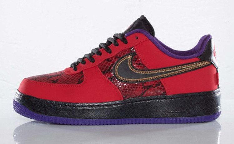 Кроссовки Nike Air Force 1 Ng Cmft Lw 'Year Of The Snake', красный — фото 2