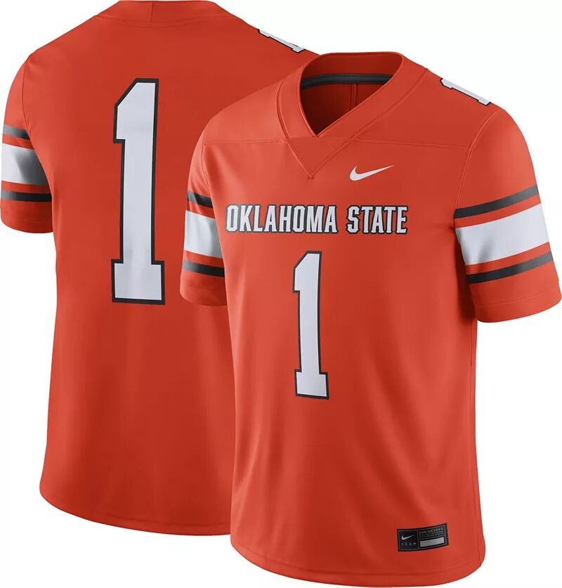 

Мужская футбольная майка Nike Oklahoma State Cowboys Orange Home Dri-FIT Game