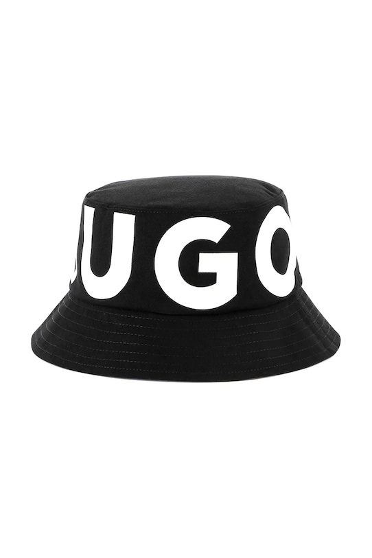 

Детская двусторонняя хлопковая шляпа Hugo, темно-синий