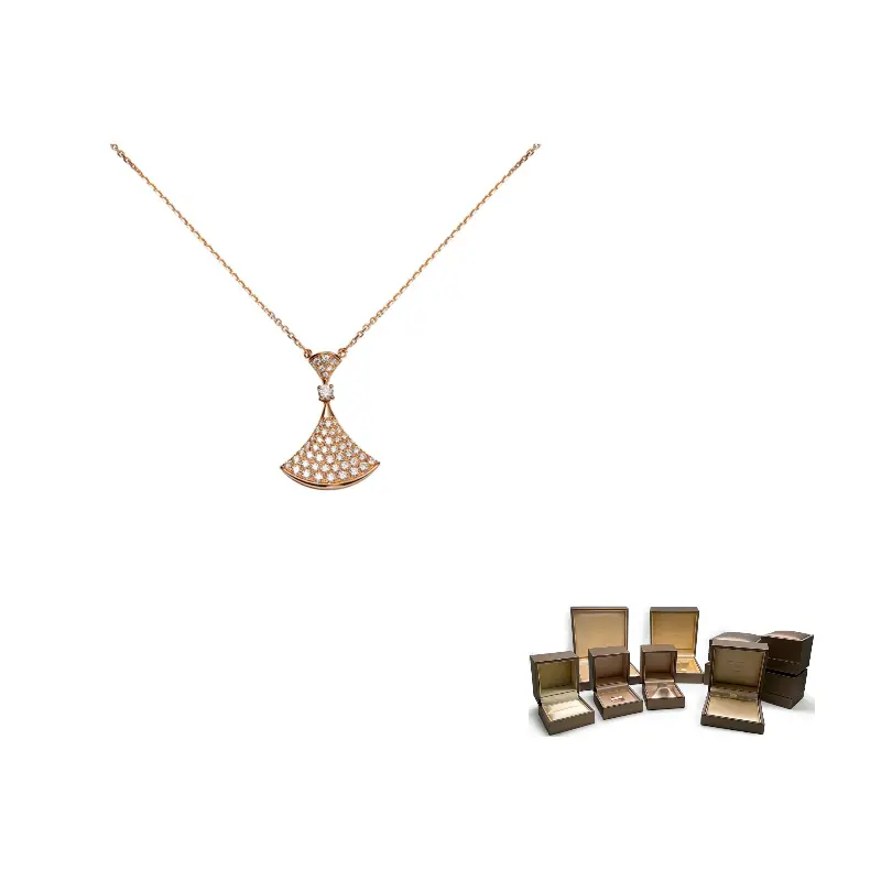 

BVLGARI Колье Divas' Dream из розового золота 18 карат унисекс