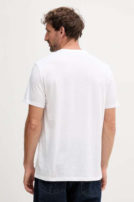 

Хлопковая футболка Calvin Klein Jeans, белый