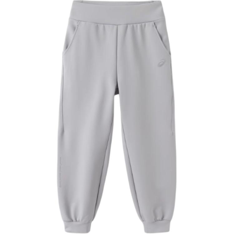 

Спортивные вязаные спортивные брюки серые подростковые Asics
