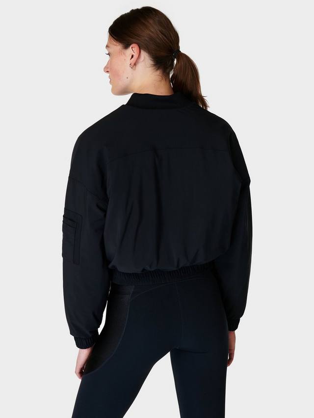 

Куртка - бомбер explorer Sweaty Betty, черный