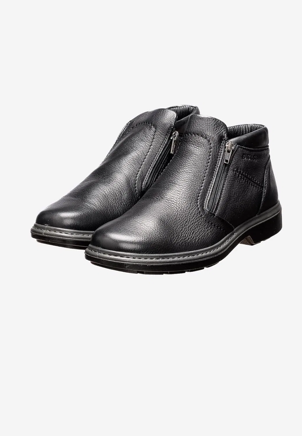 Ботинки Enval Soft Mid Ankle Boots из натуральной кожи с стелькой из пены с эффектом памяти, черные, артикул 4700500, размер 42 EU — фото 3