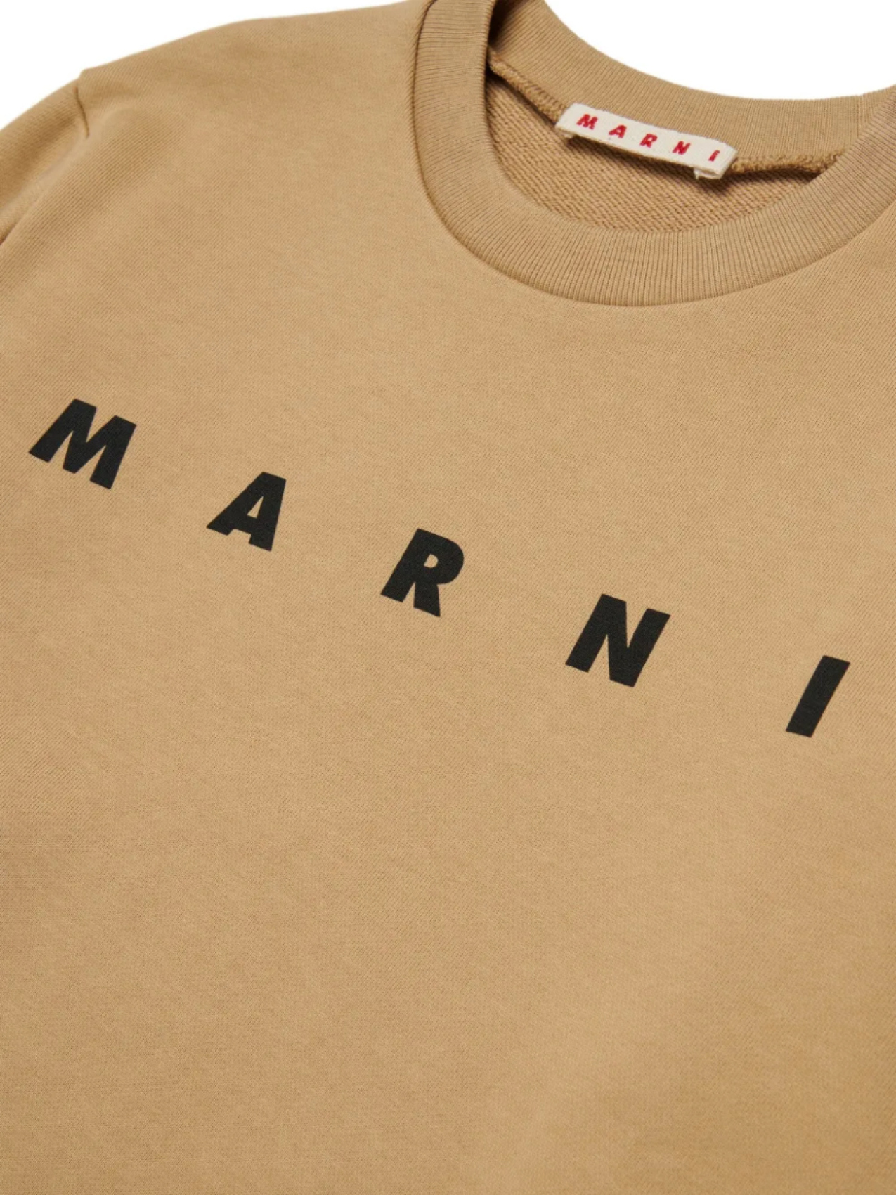 Marni Kids хлопковая толстовка, нейтральный — фото 4