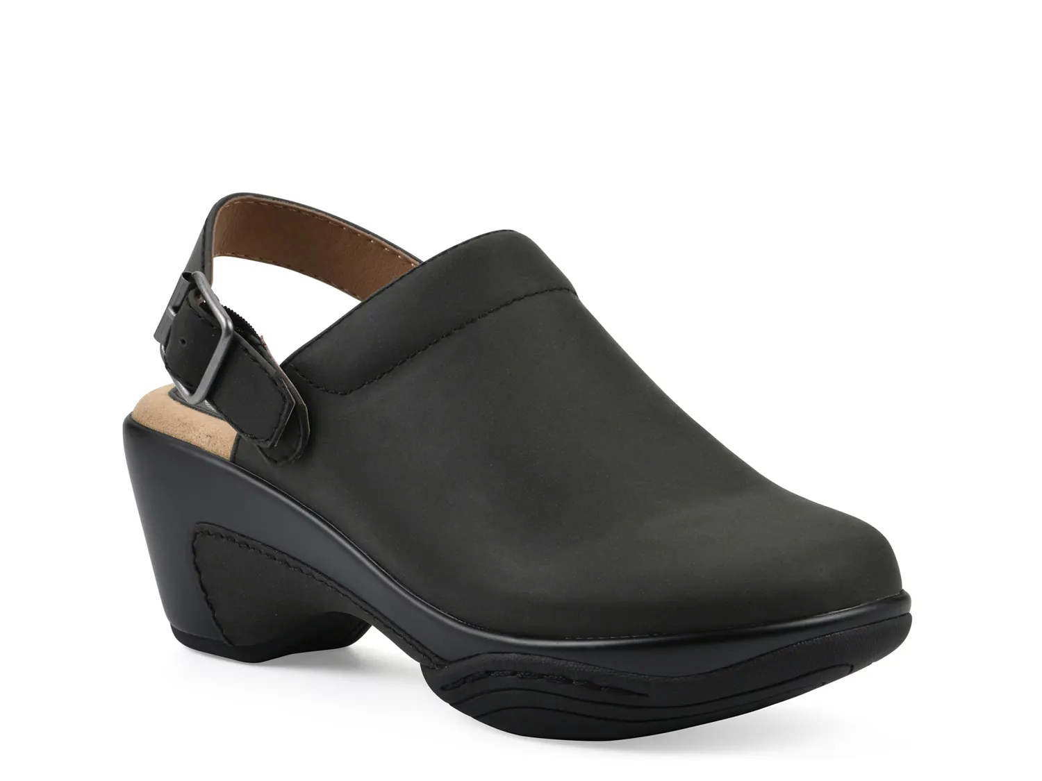 

Сабо Viewable Clog White Mountain, черный