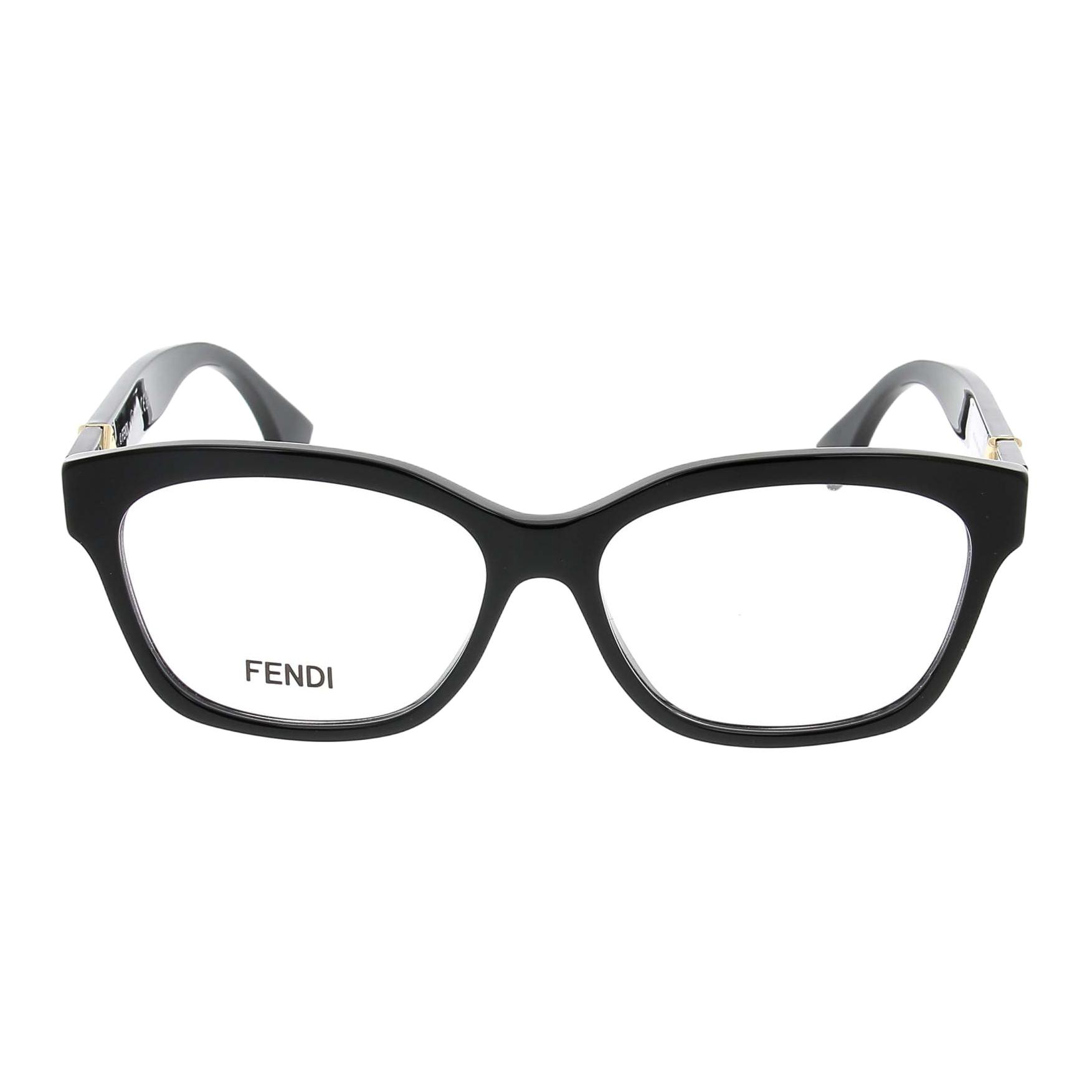 

FENDI Очки с квадратной оправой, Black