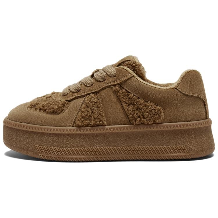 

Кроссовки для образа жизни Женские низкие Basto, цвет Brown Yellow