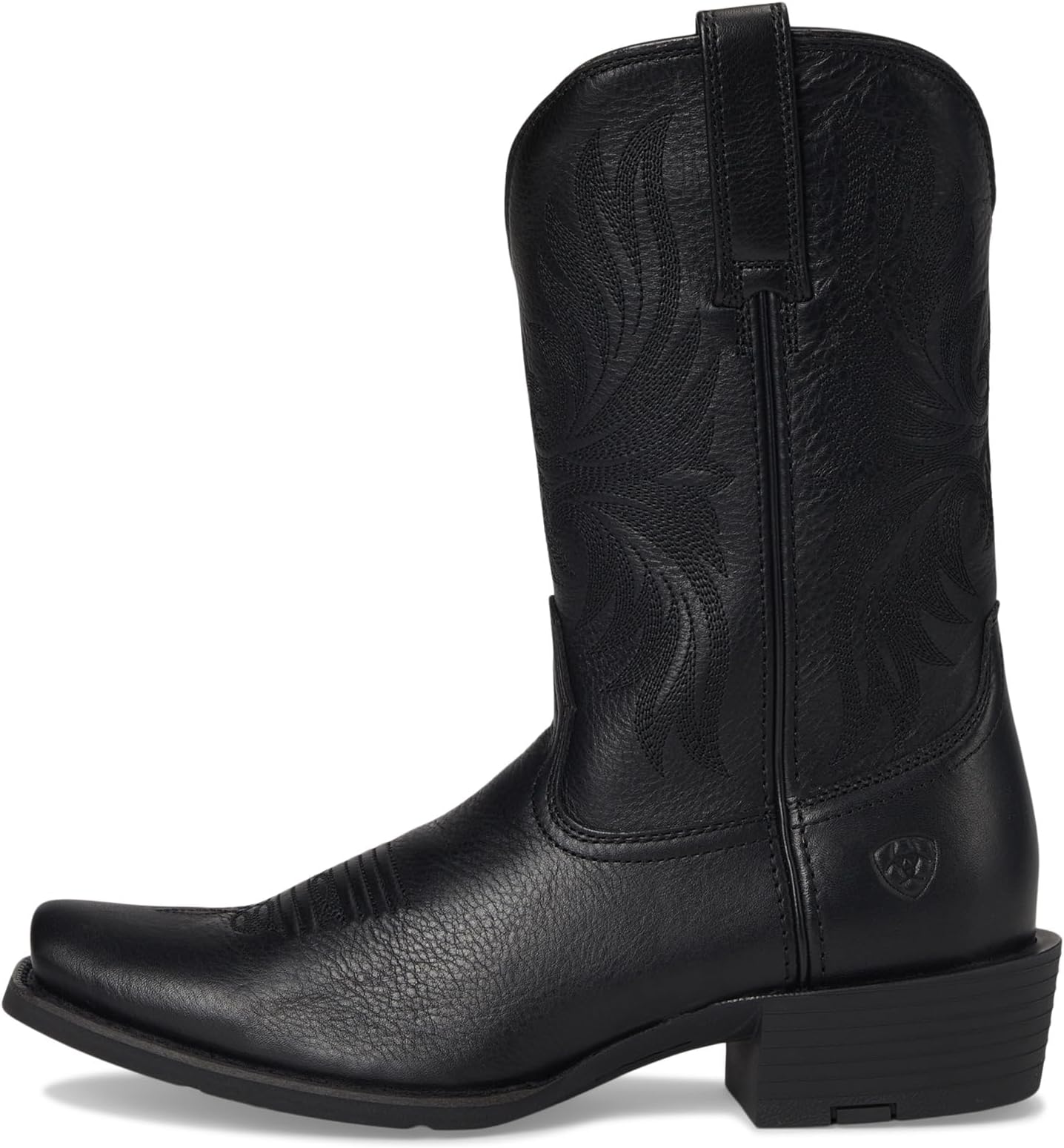 Ботинки Ariat Men's Sport Narrow Cutter Toe Cowboy Boot, Black Deertan — фото 4