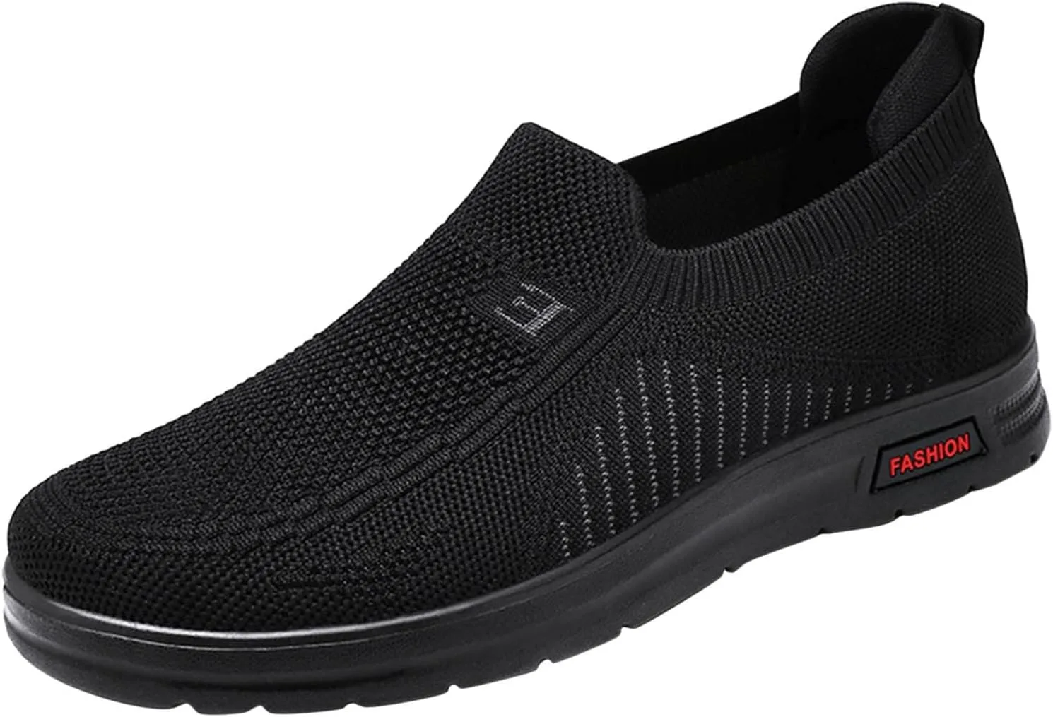 Мужские кроссовки Barefoot с мягкой подкладкой, дышащей сеткой, кроссовки Barefoot без шнурков с нескользящей подошвой, легкие походные ботинки, кроссовки на танкетке, спортивные беговые кроссовки Generisch, черный