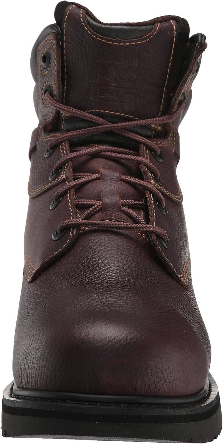 Timberland Pro мужские ботинки 6" с внутренней защитой, Burgundy — фото 2